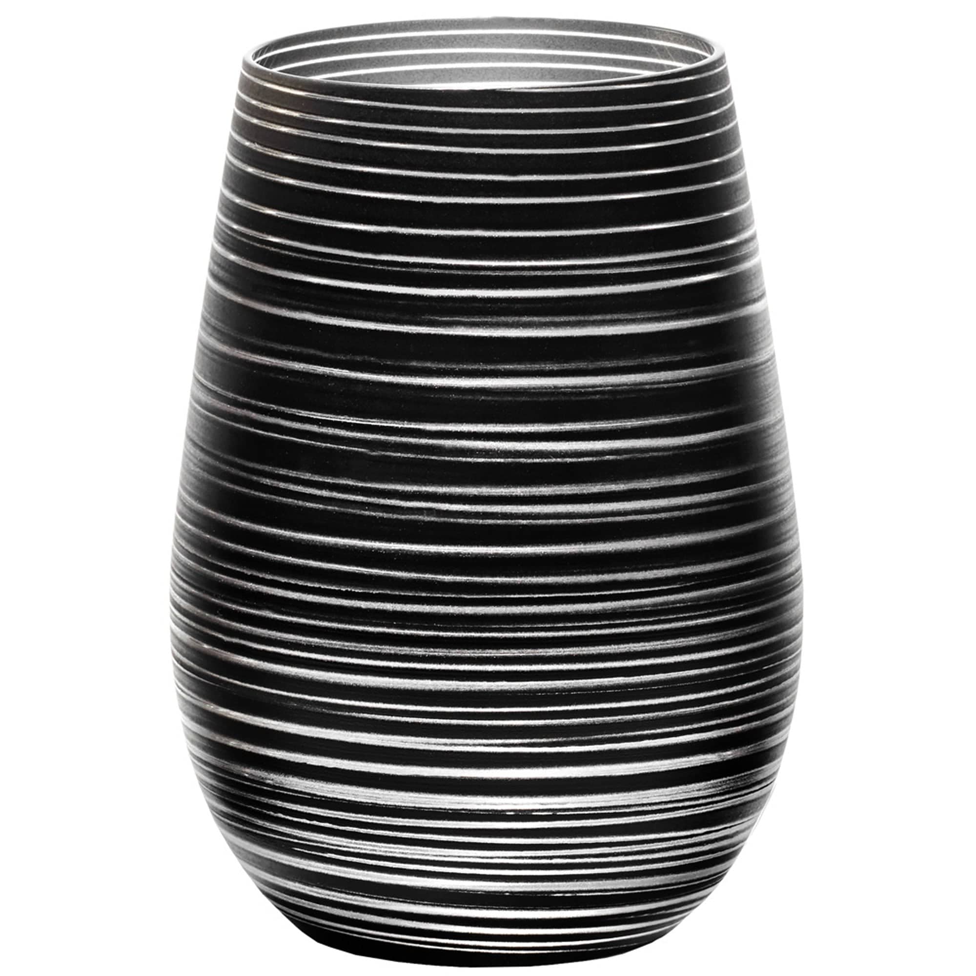 Gobelet Twister noir-argent, Stölzle - 465ml