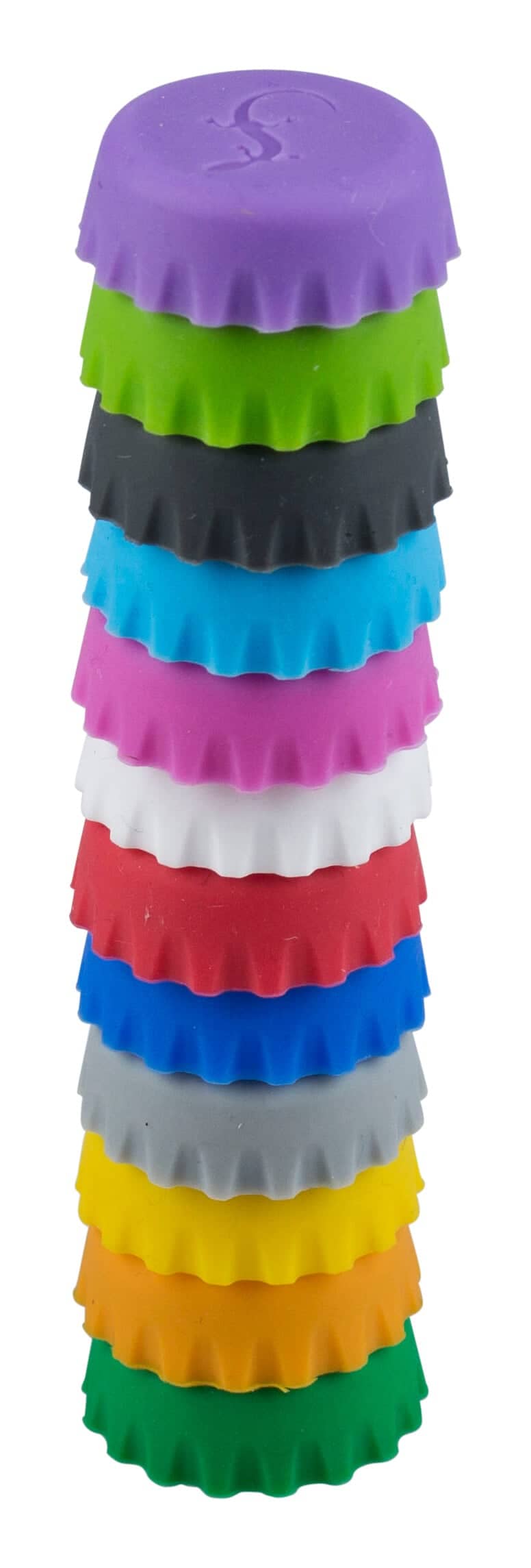 Bouchons silicone, Lurch - multicolore (12 pcs)