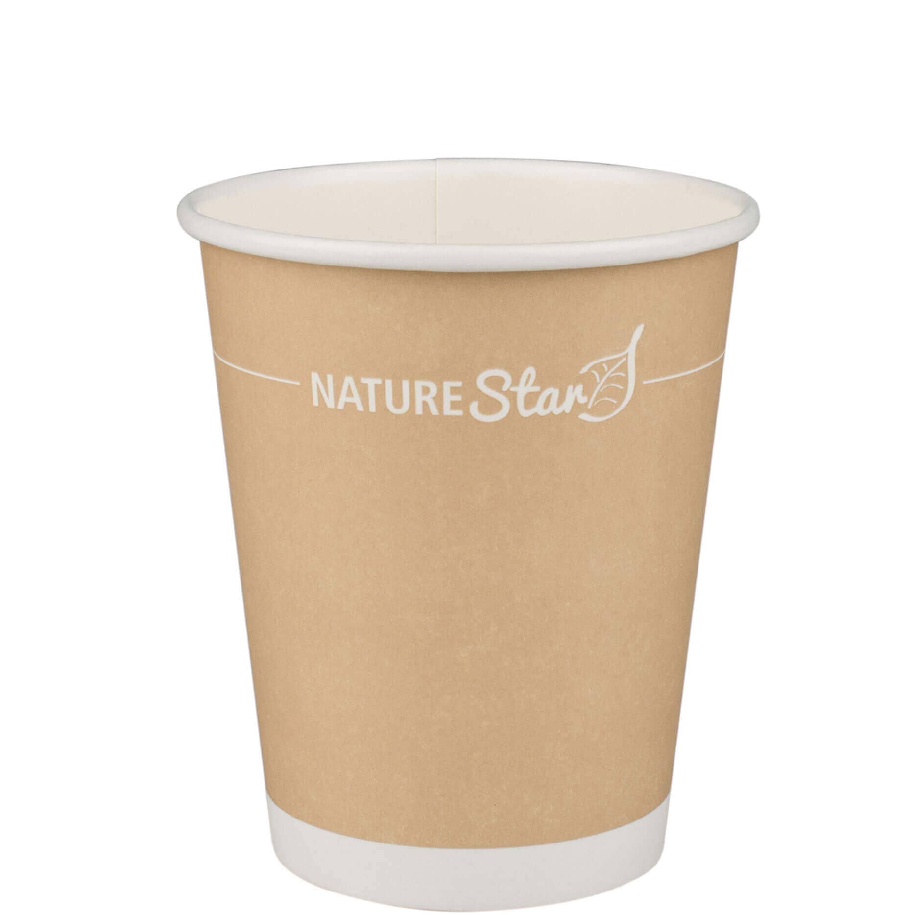 Gobelet à café en papier, marron - 200ml