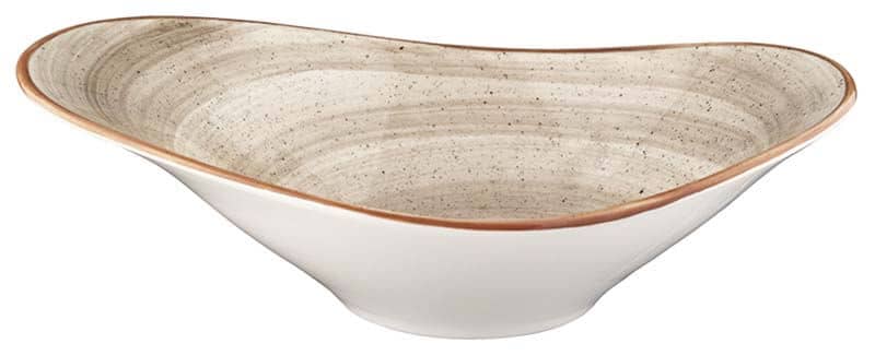 Bonna Aura Terrain Stream Schale 10x7,5cm, 4,5cl beige - 24 Stück