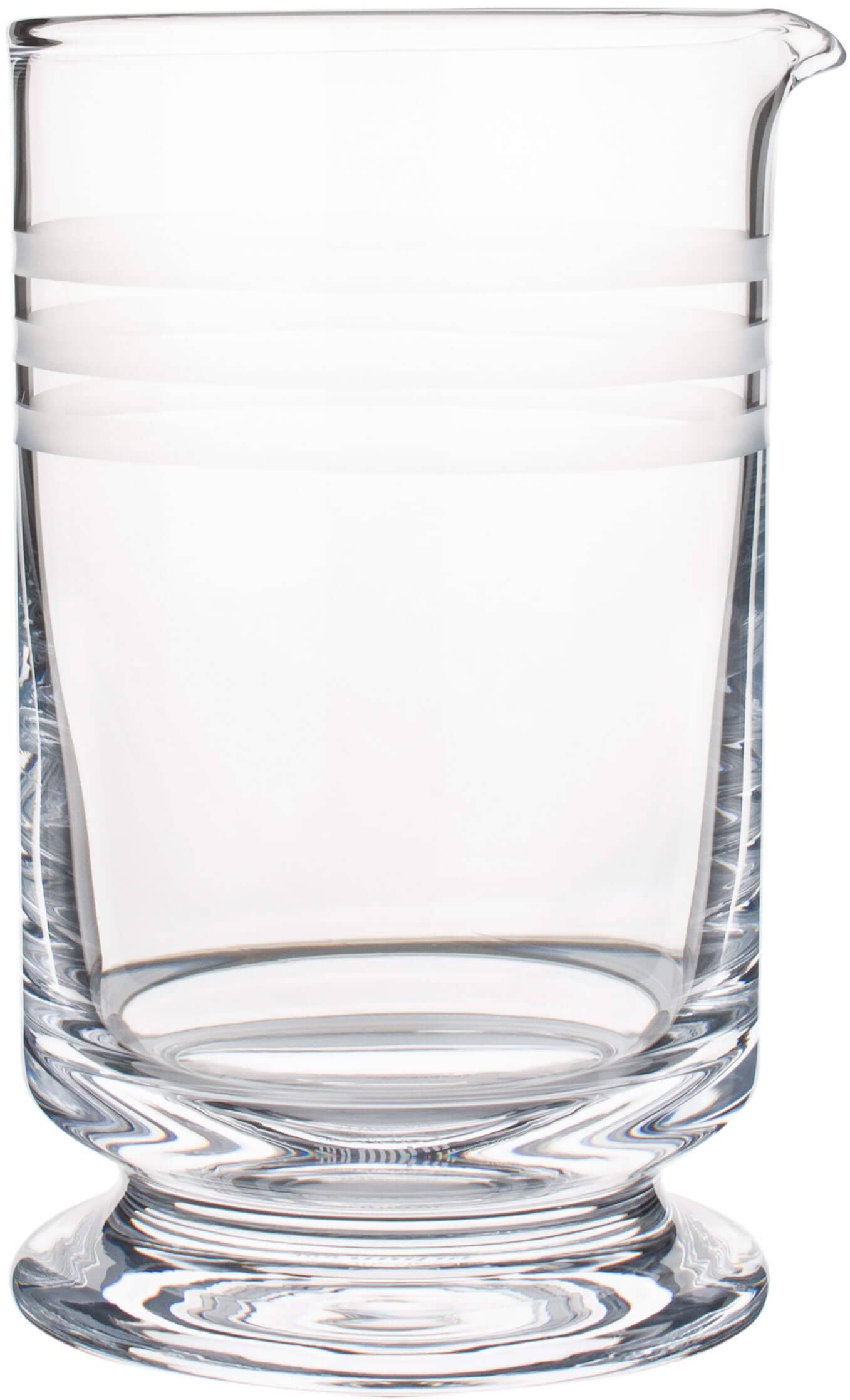Calabrese 3 Cuts mixing glass, with spout - 600ml