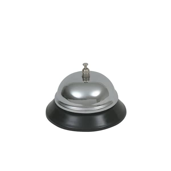 Serviceglocke, verchromt - 8,9 cm