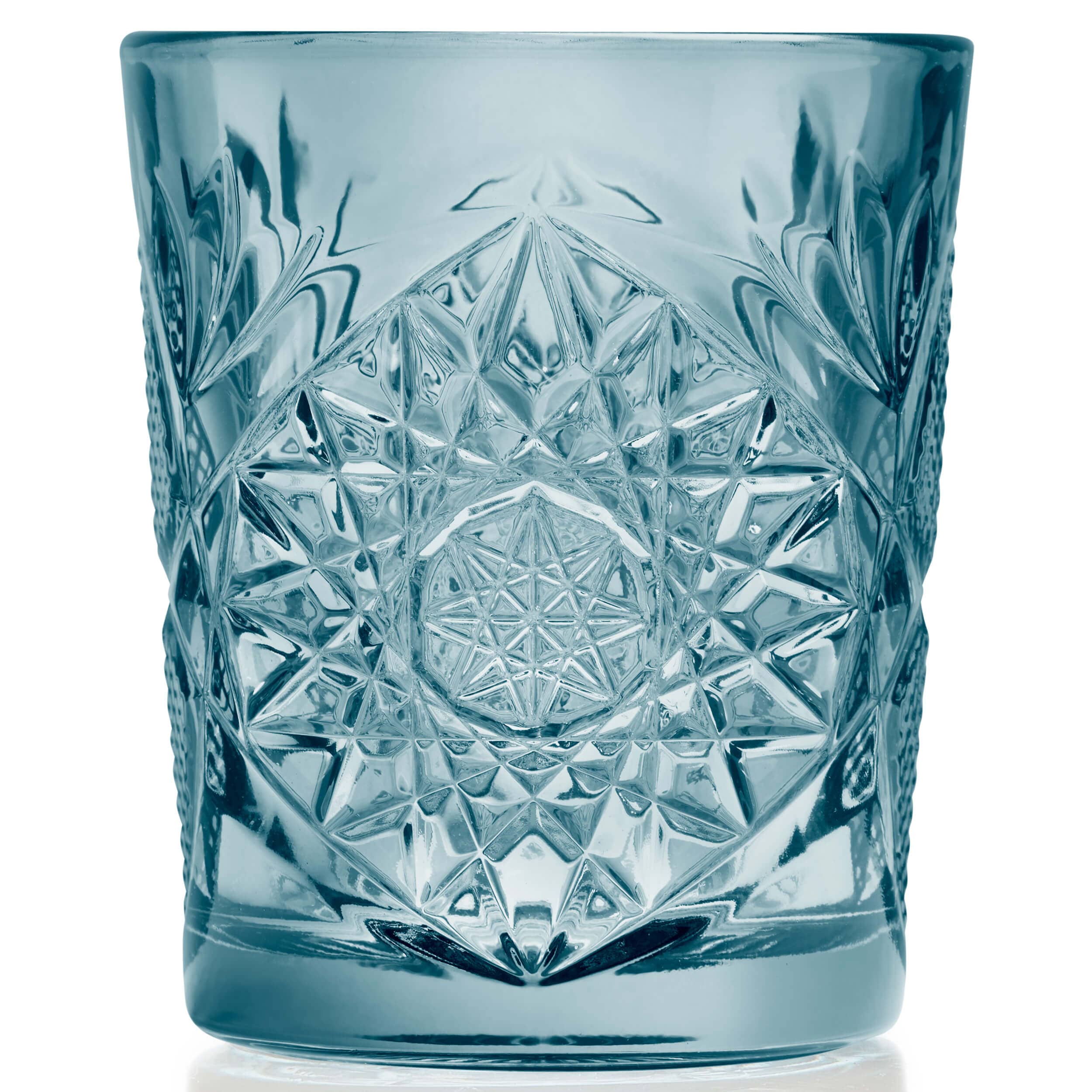 Verre D.O.F. Hobstar bleu, Libbey - 355ml