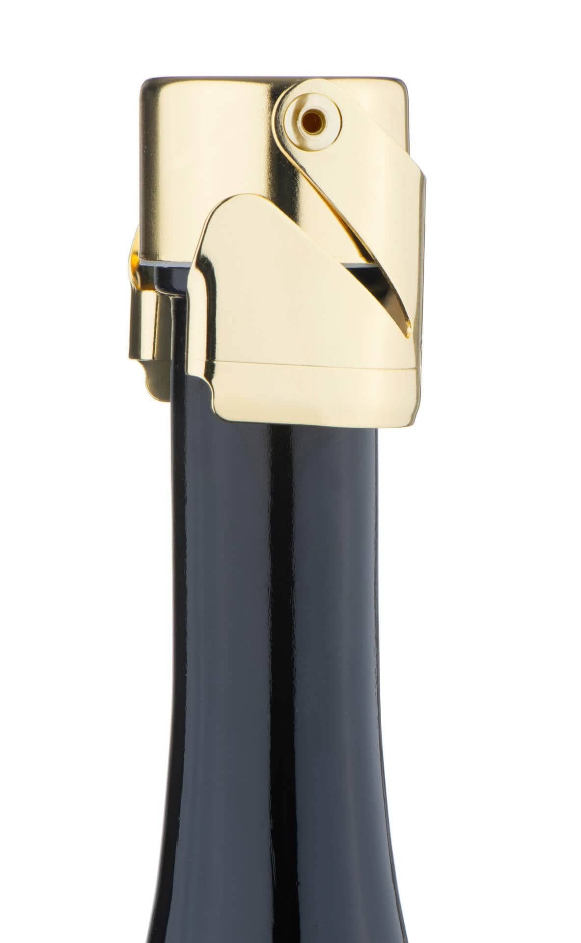 Premium Champagne Bottle Stopper, Prime Bar - gold-colored