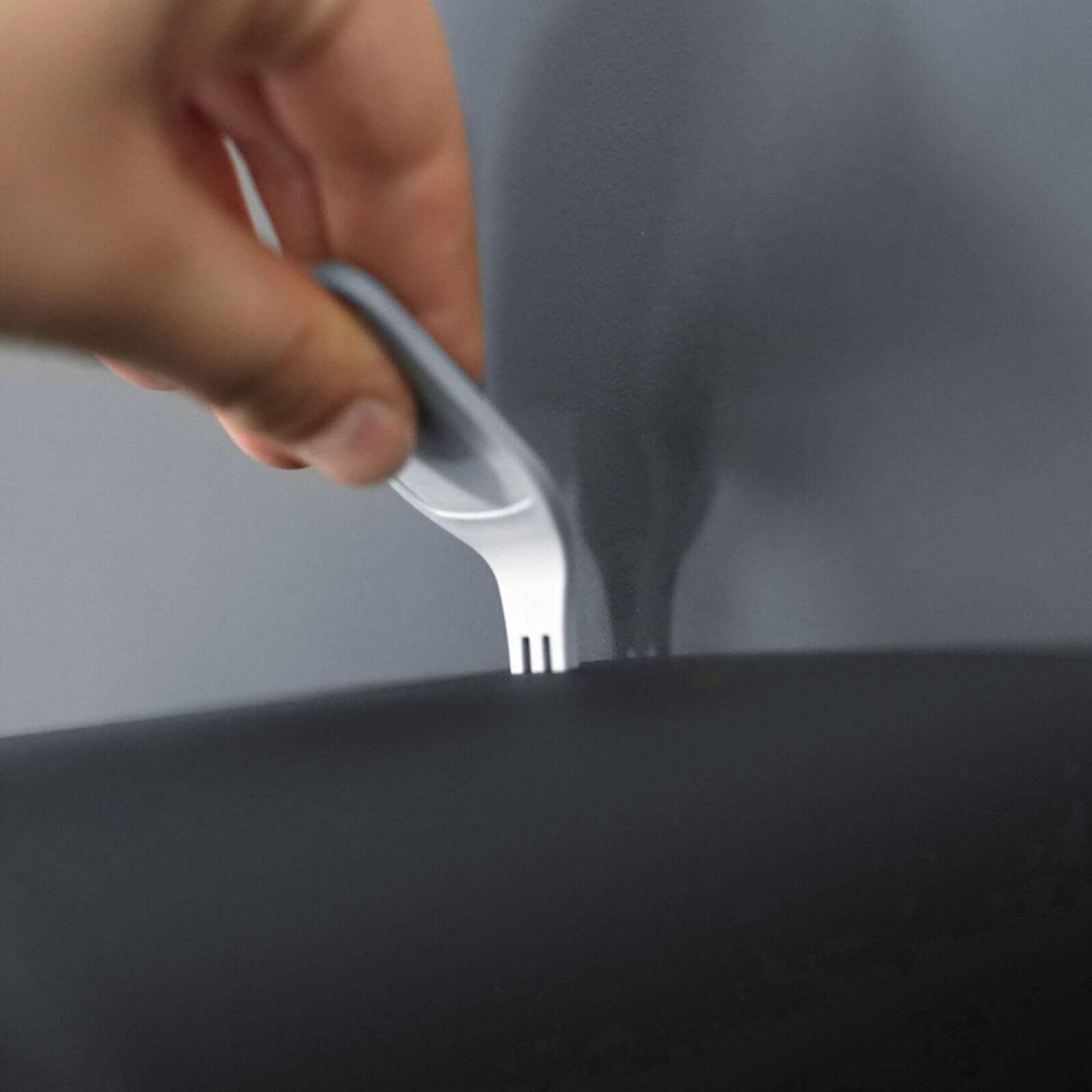 Distributeur de rouleaux d'essuie-mains Autocut pour rouleaux avec adaptateur - noir mat