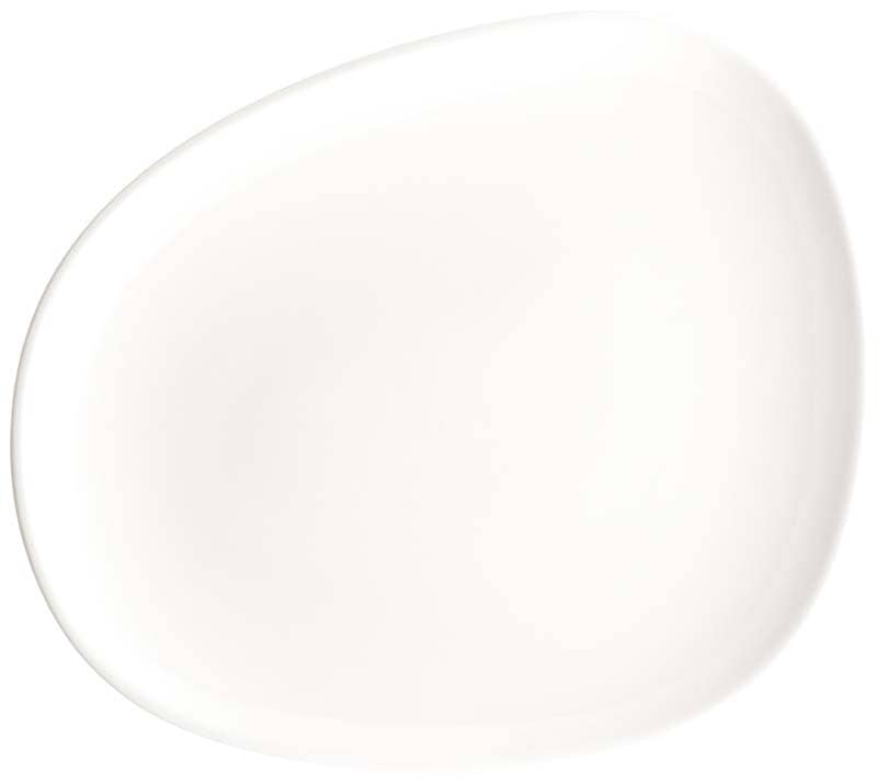 Bonna Vago Cream Teller flach 33cm creme - 6 Stück