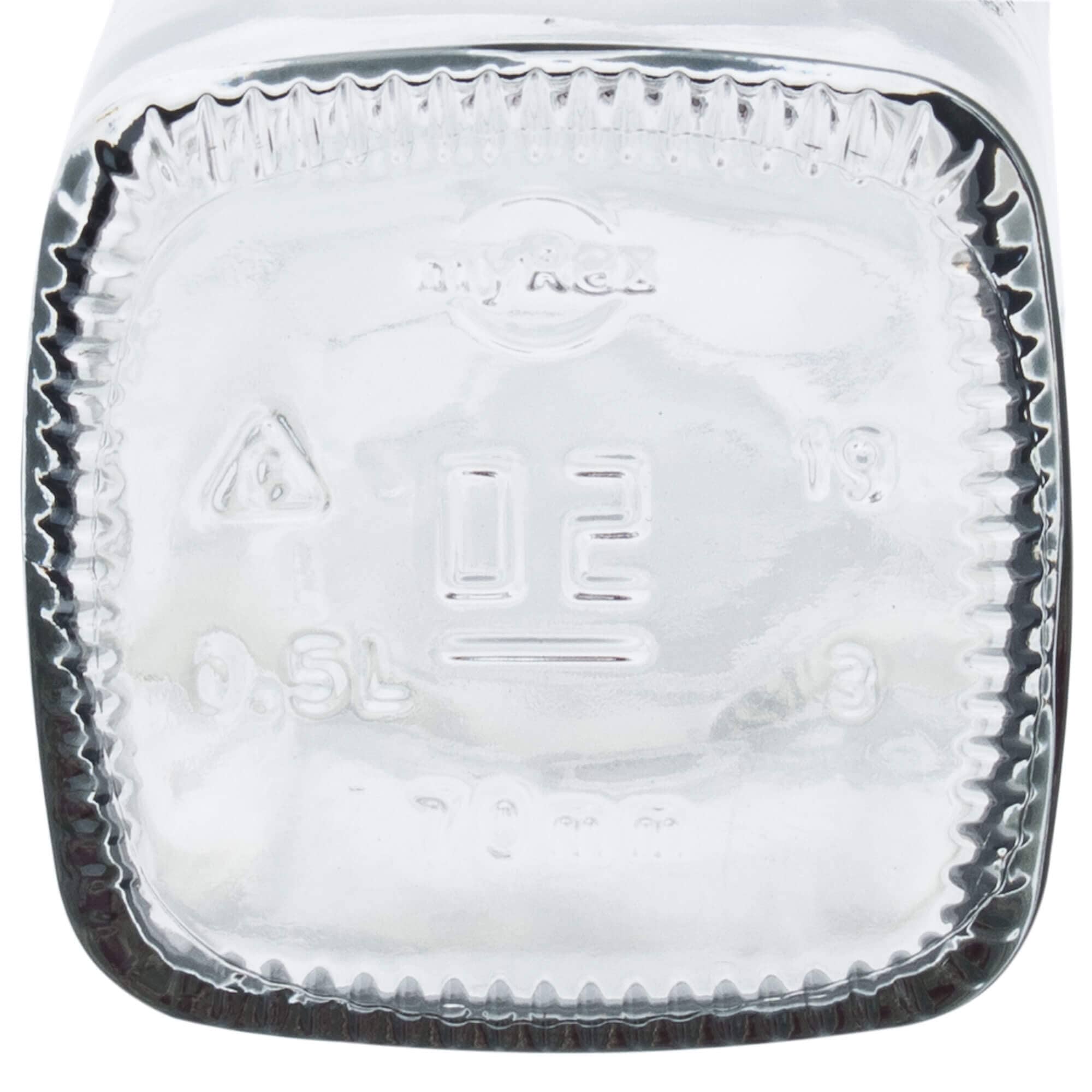 Swing-top bottle square - 500ml