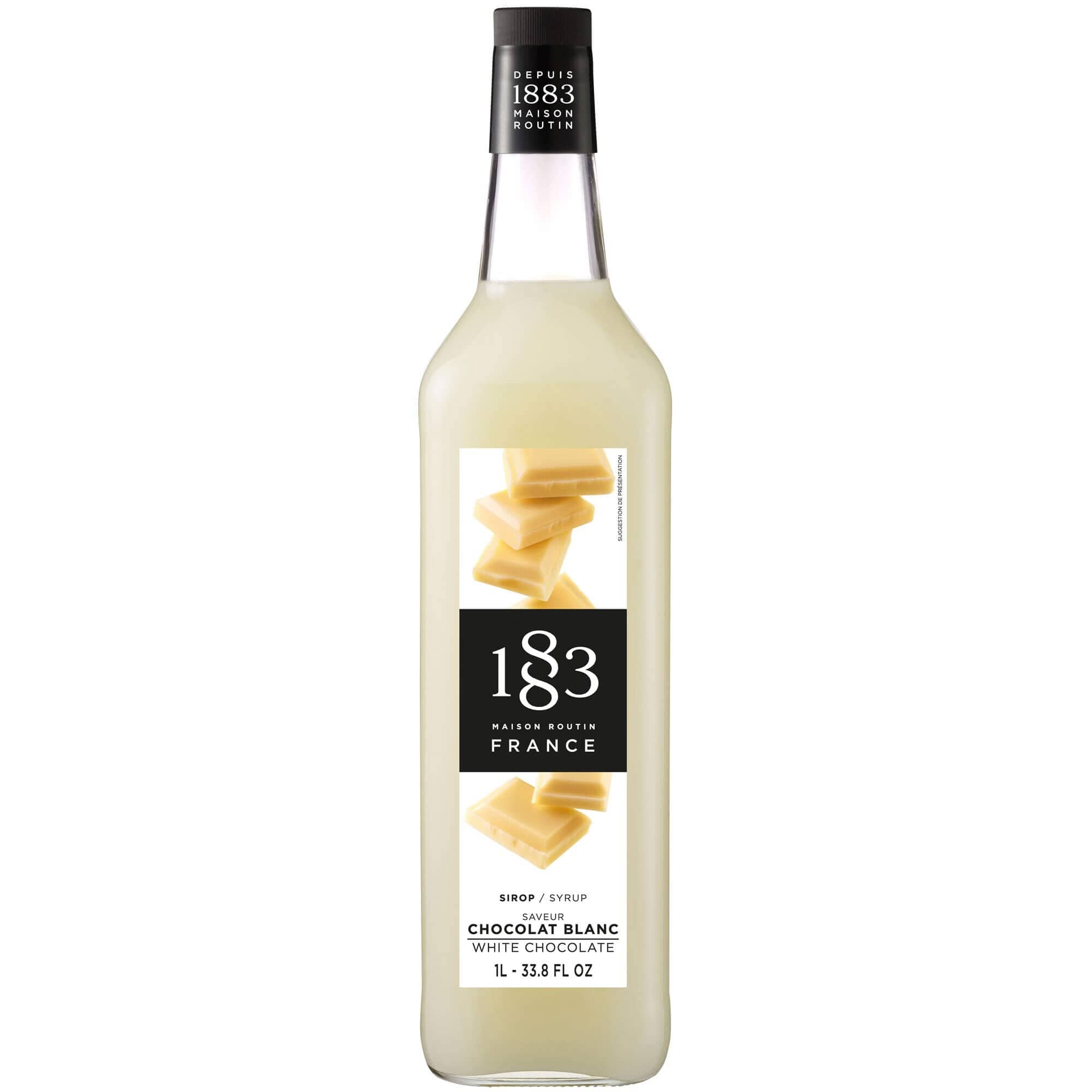 Chocolat blanc - Maison Routin 1883 Sirop (1,0l)