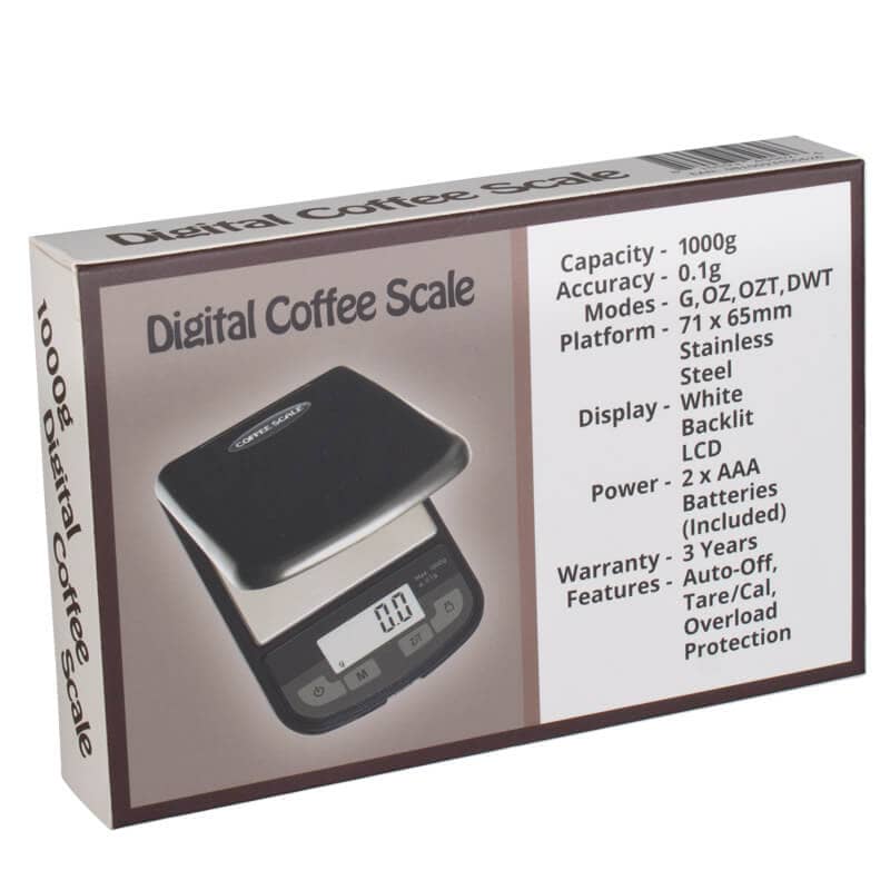 Digitale Kaffeewaage 1000g /0,1g
