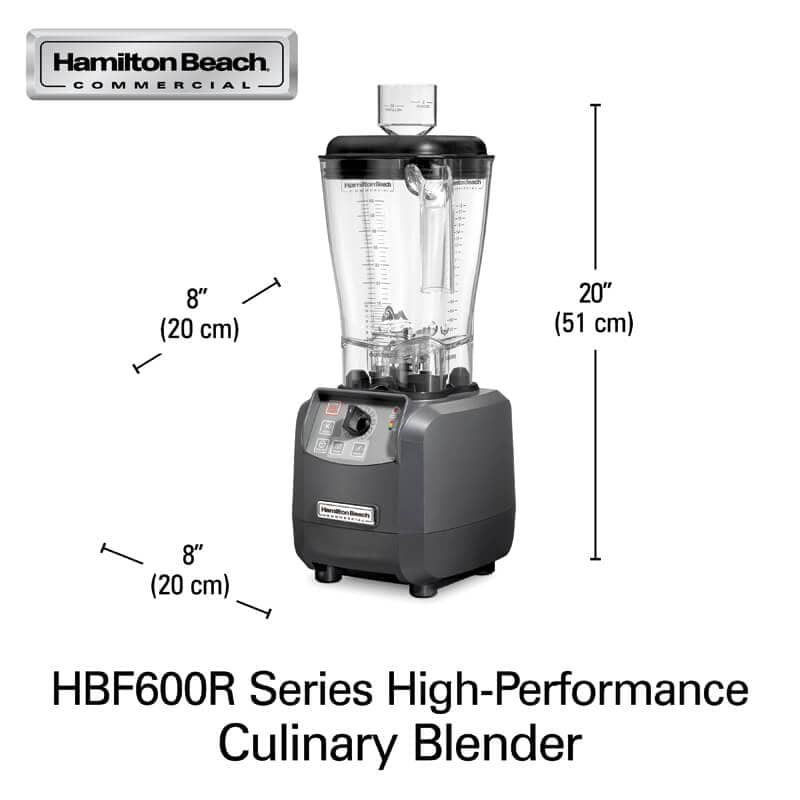 Batidora culinaria Hamilton Beach Expeditor™ 600R (HBF600R-CE)