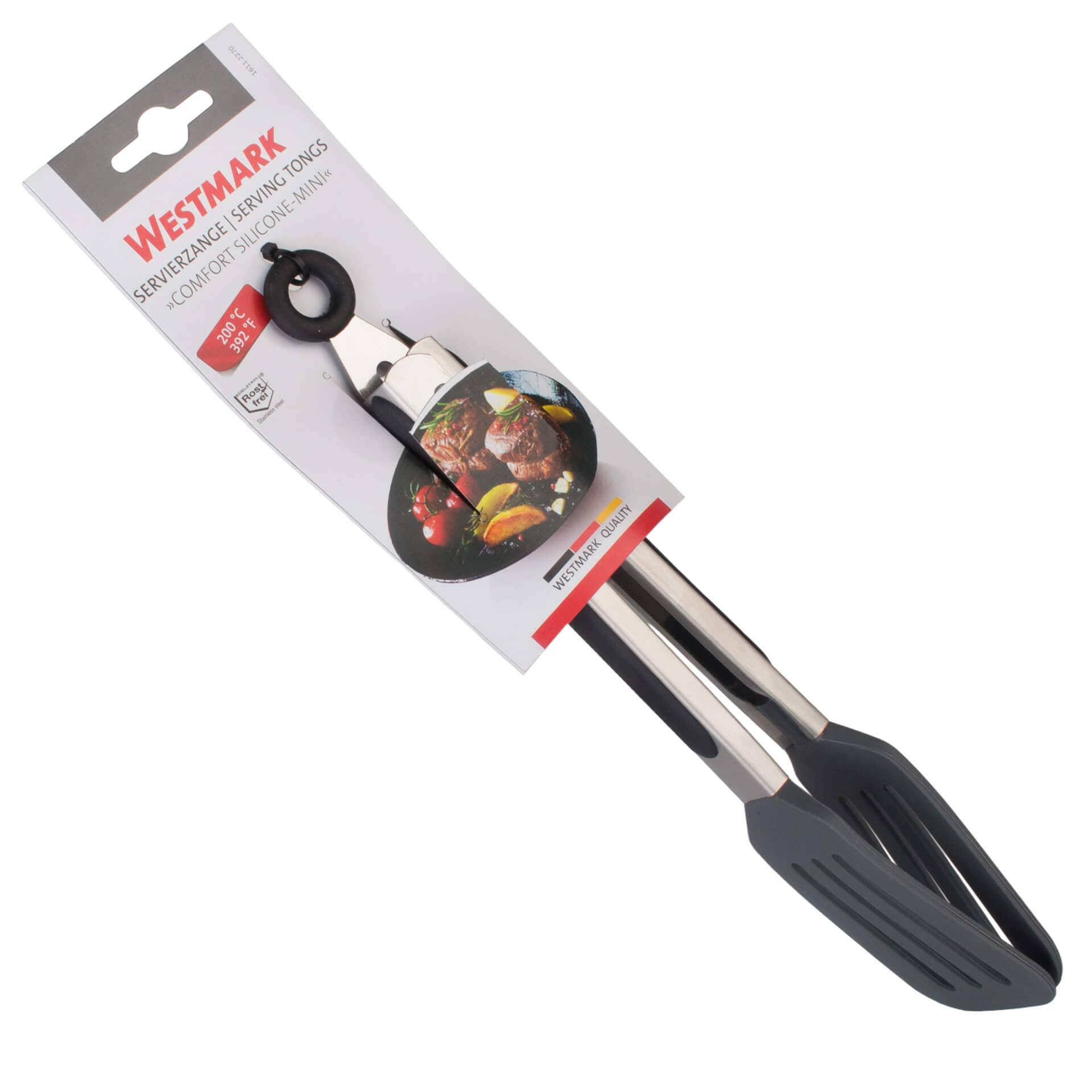 Comfort Silicone Serving Tongs - 26.5 cm