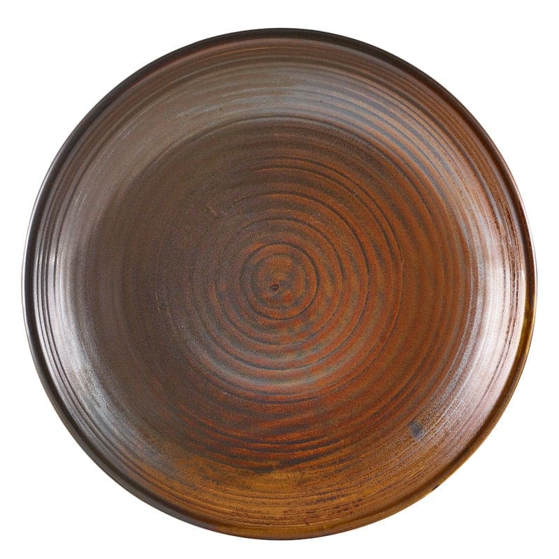 Assiette creuse Terra Rustic Copper – 25 cm (6 pcs)