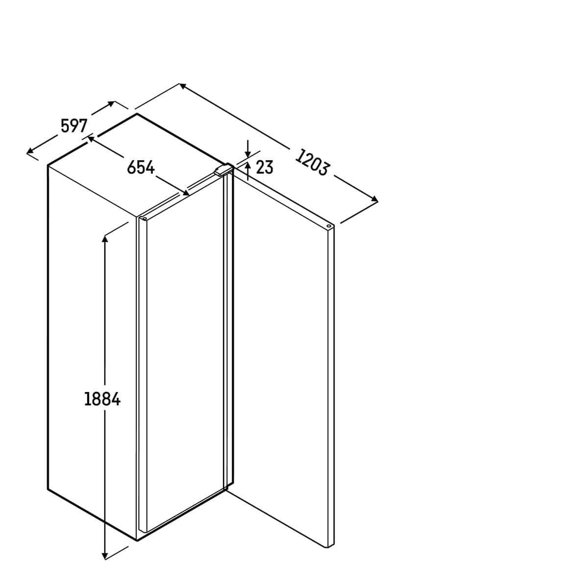 Congelador Liebherr FFFCvg 4001-20 Perfection - 273 l, 188,4 cm de altura