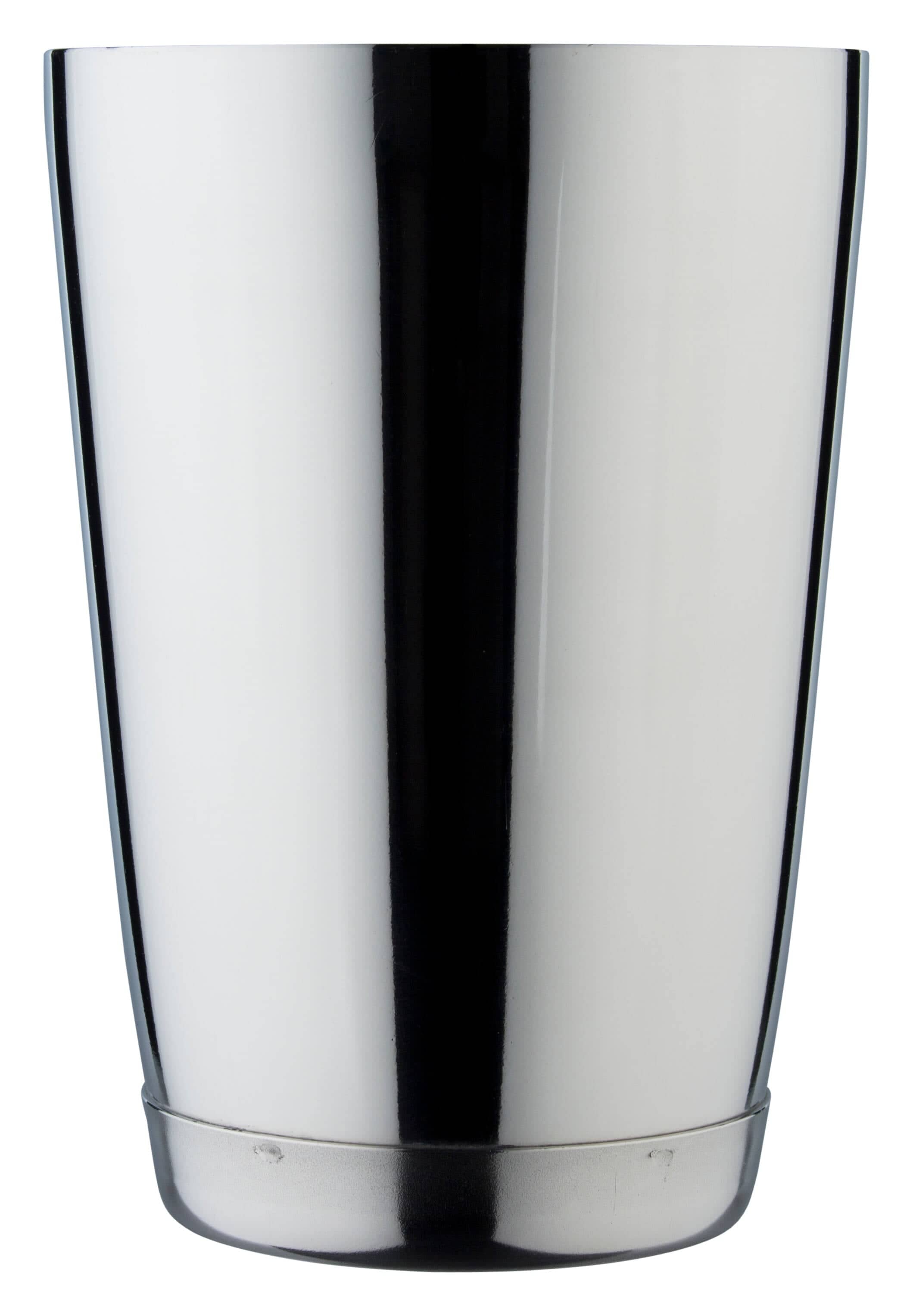 Coctelera rápida, acero inoxidable, con base con peso (450 ml)