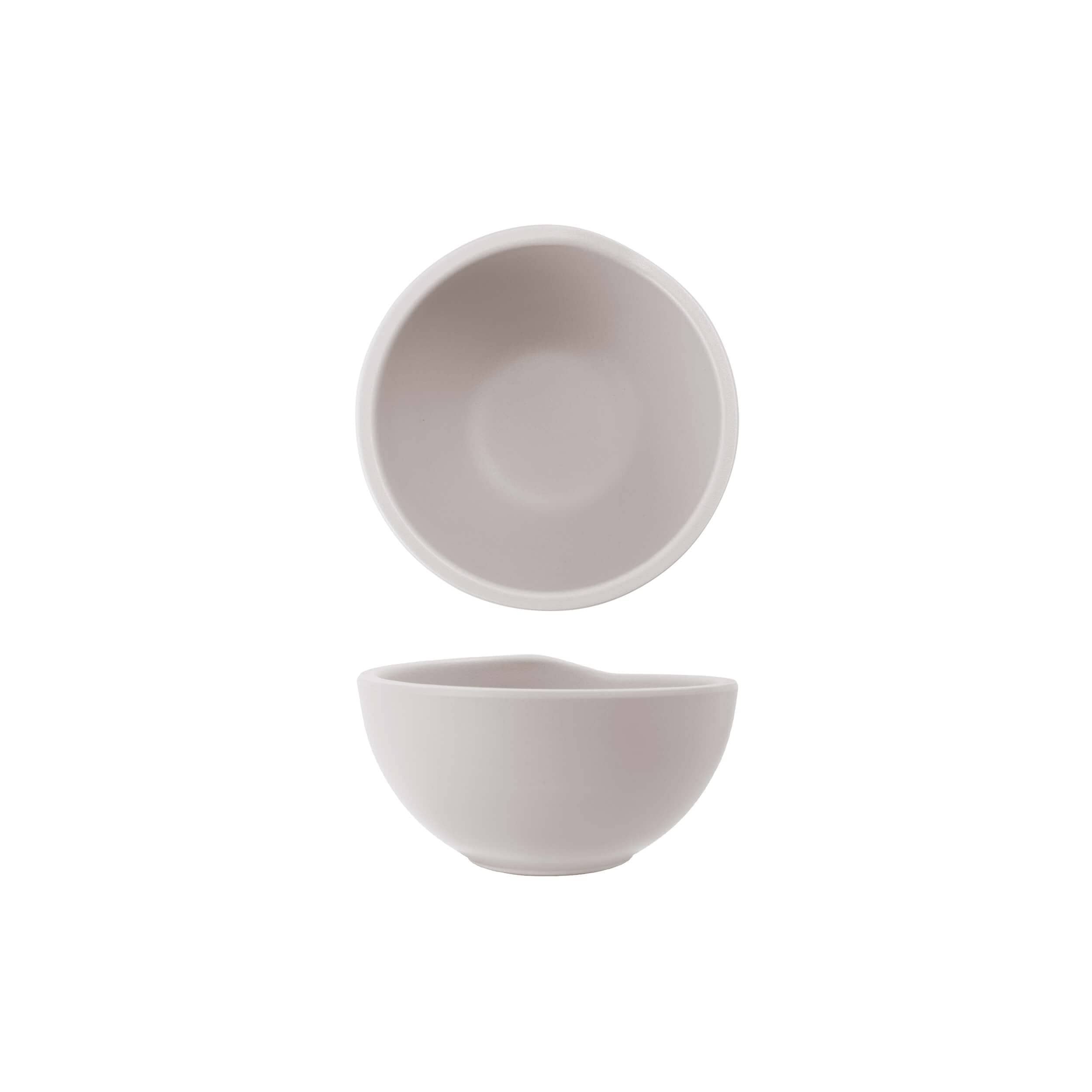 Bol en mélamine Copenhagen, blanc - 10,8 x 5,6 cm (24 pièces)