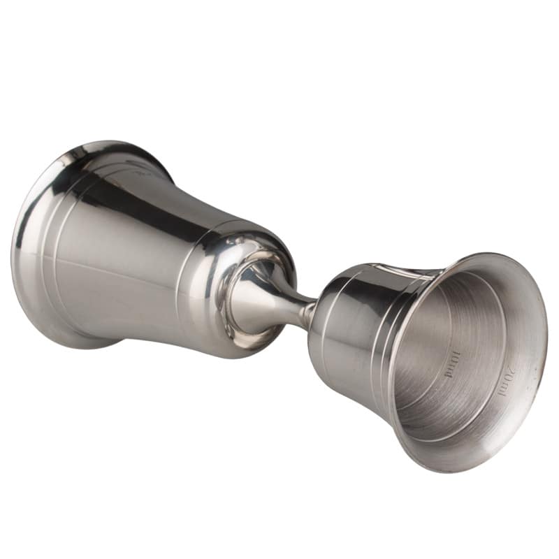 Double mesure de bar - Acier inoxydable (25/50ml)