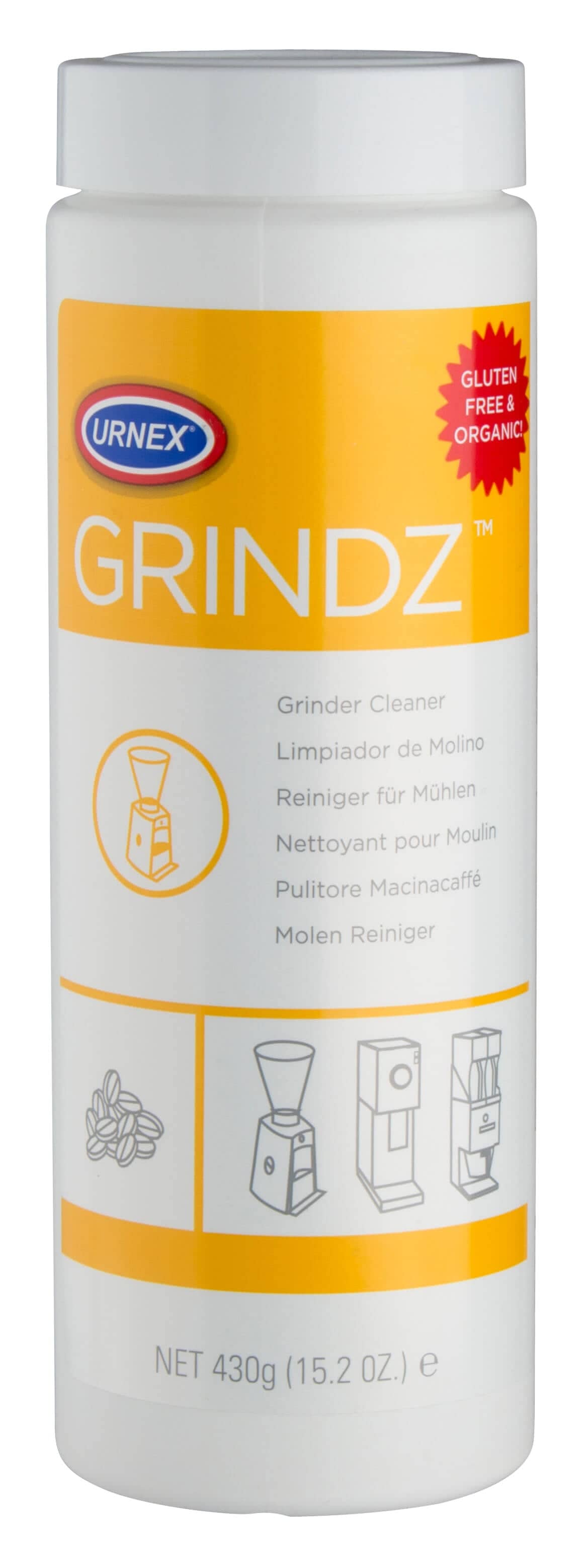 Cleaner for coffee grinder, Grindz Urnex (430g)