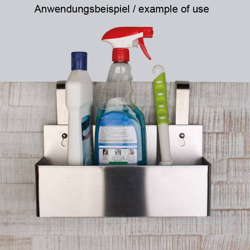 Kitchen organizer set with holders and draining mat