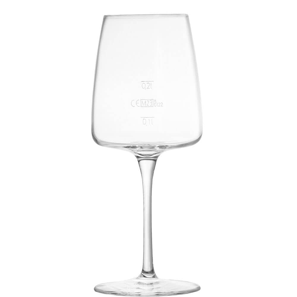 Verre à vin blanc Nexo, Bormioli Rocco - 380ml, 0,1l+0,2l repère (6 pcs)