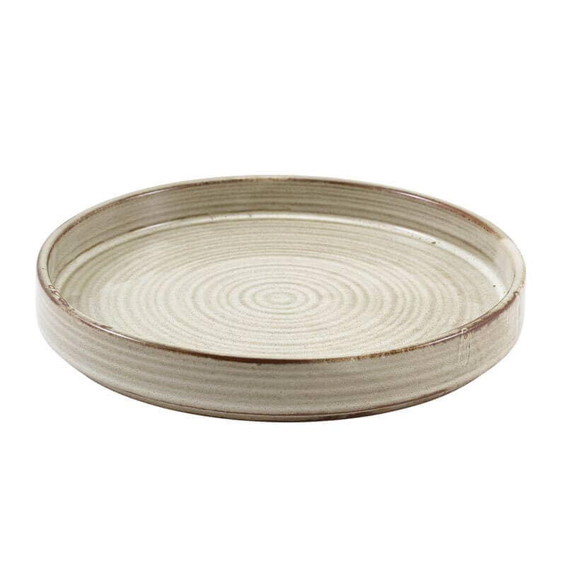 Presentation plate Terra Smoke Grey – 20,5 cm (6 pcs.)