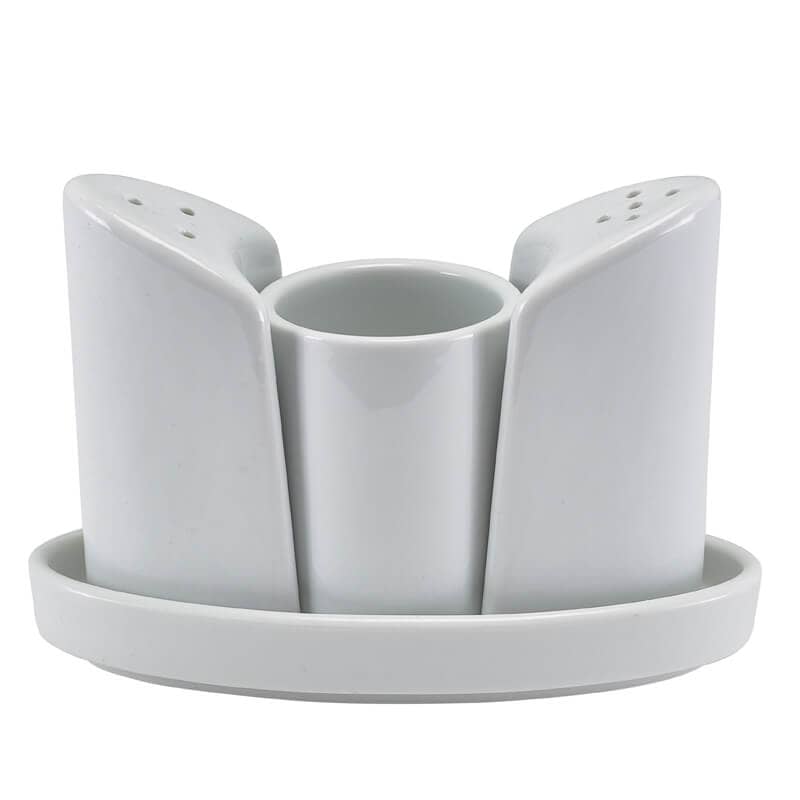 Service à entremets en porcelaine, 4 pièces - 13x9cm (6 pièces)